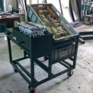 Core Sand Trolley